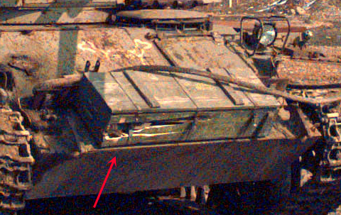 ZSU-57 front ammo box