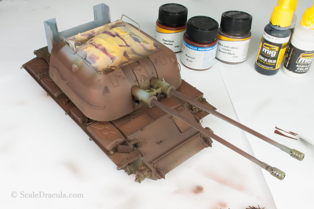 The layer of rust color, ZSU-57 by TAKOM