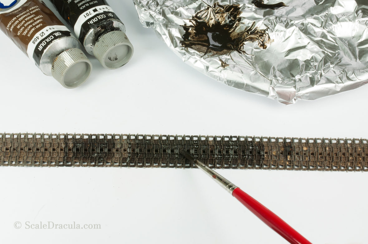 How to: paint and weather tank tracks – ScaleDracula