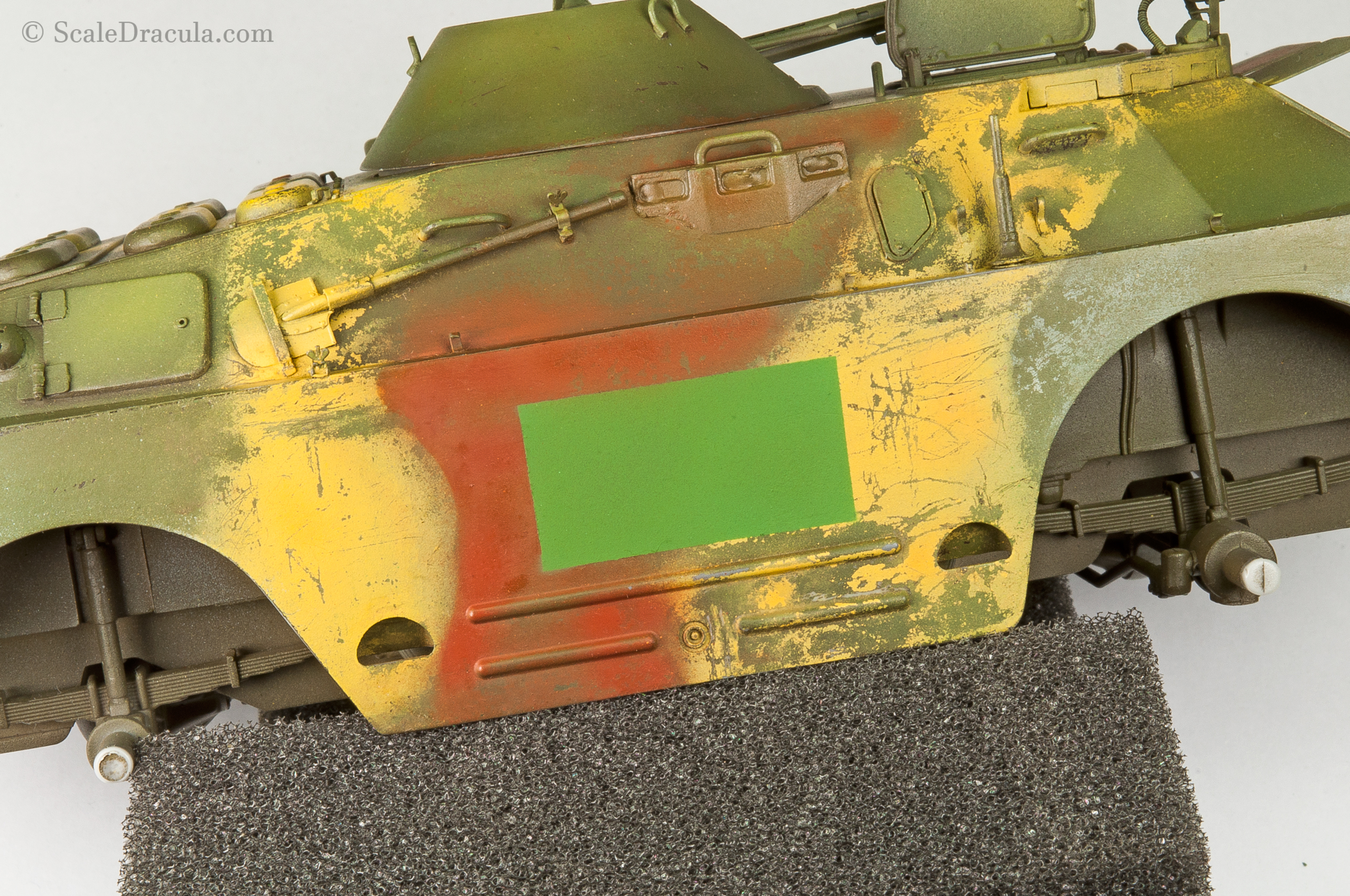 Painting with Vallejo colours, BRDM-2 by Trumpeter