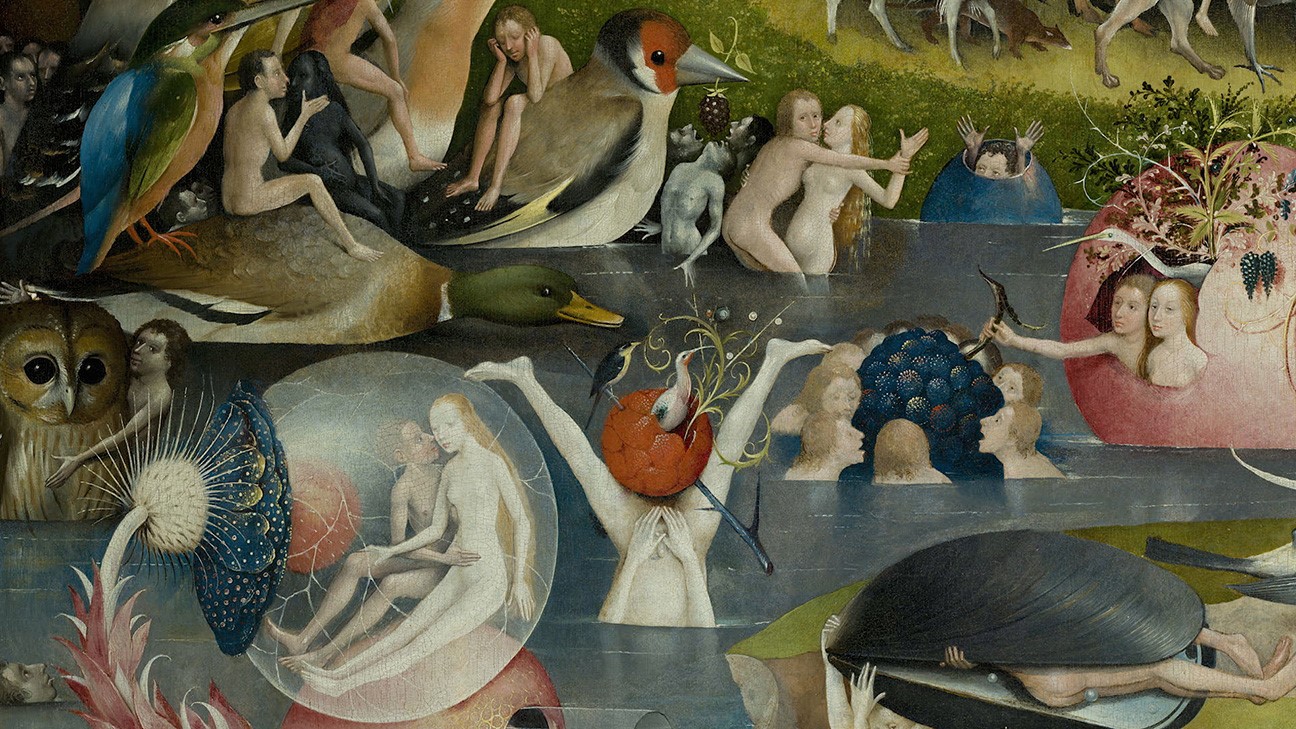The garden of earthly delights by Hieronymus Bosch